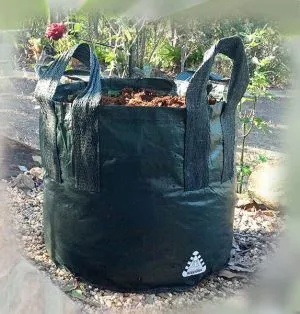 15L PP PE প্লাস্টিক বোনা প্লান্টার ব্যাগ