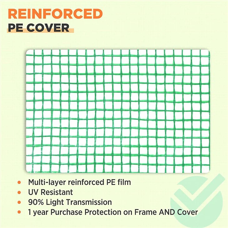 4x2.5x2 Tunnel Mini Garden Greenhouse